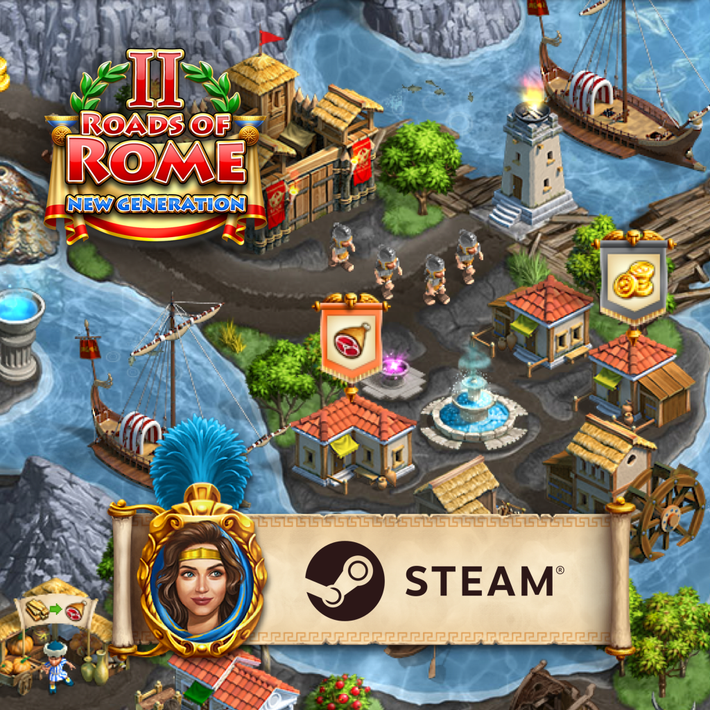 Roads of Rome: New Generation 2 на Steam - QUMARON